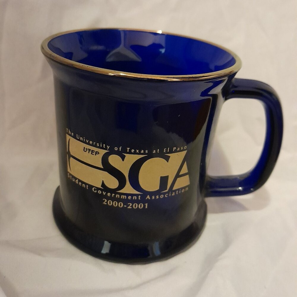 VTG Y2K 2000–2001 The University of Texas El Paso UTEP SGA Commemorative Mug